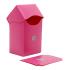 Пластиковая коробочка Blackfire вертикальная - Розовая (80+ карт) - для карт K-Pop, MTG, Pokemon